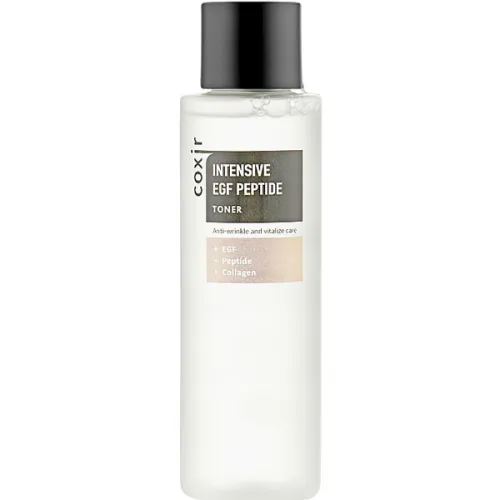 Интенсивный антивозрастной тонер для лица Coxir Intensive EGF Peptide Toner с пептидами, 150 мл.