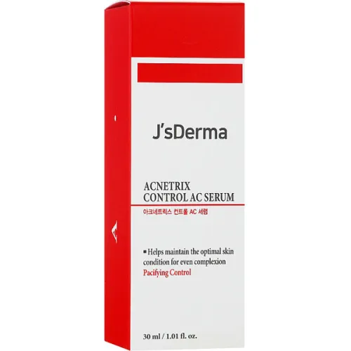 Сироватка для проблемної шкіри обличчя JsDerma Acnetrix Control AC Serum, 30 мл. - вигляд 2