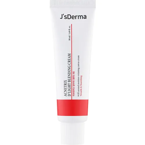 Восстанавливающий крем для проблемной кожи лица JsDerma Acnetrix Blending Cream, 50 мл.