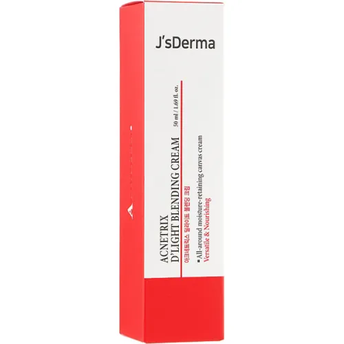 Восстанавливающий крем для проблемной кожи лица JsDerma Acnetrix Blending Cream, 50 мл. - вид 2