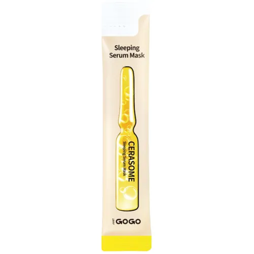 Нічна ампульна маска для обличчя Just Go Go Cerasome Sleeping Serum Mask з керамідами, 4 мл.