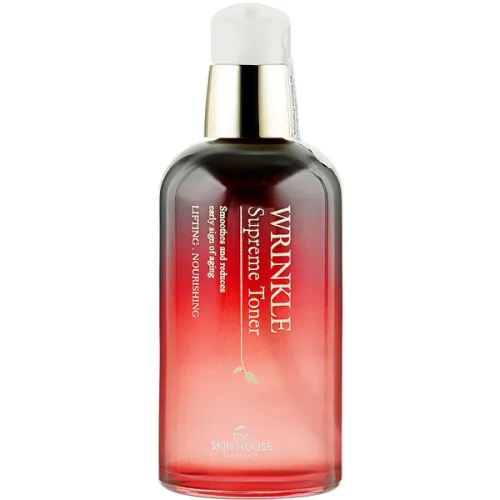 Питательный тонер против морщин The Skin House Wrinkle Supreme Toner с экстрактом женьшеня, 130 мл.