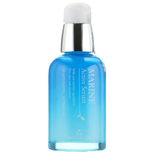 Увлажняющая сыворотка для лица The Skin House Marine Active Serum с морской водой и водорослями, 50 мл.