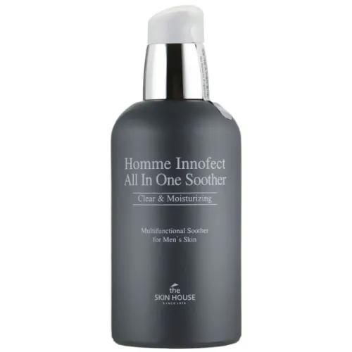 Чоловічий багатофункціональний засіб для обличчя The Skin House Homme Innofect Control All-In-One Soother, 130 мл.