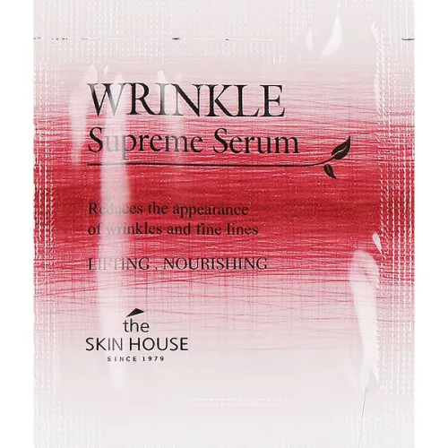 Питательная сыворотка против морщин The Skin House Wrinkle Supreme Serum с экстрактом женьшеня, 2 мл.