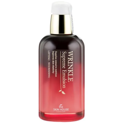 Питательная эмульсия против морщин The Skin House Wrinkle Supreme Emulsion с экстрактом женьшеня, 130 мл.