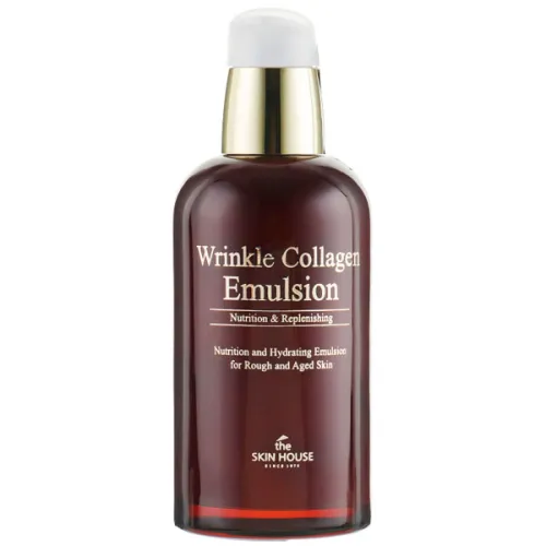 Антивікова емульсія для обличчя The Skin House Wrinkle Collagen Emulsion з колагеном, 130 мл.