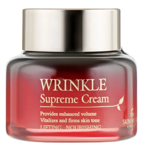 Питательный крем против морщин The Skin House Wrinkle Supreme Cream с экстрактом женьшеня, 50 мл.