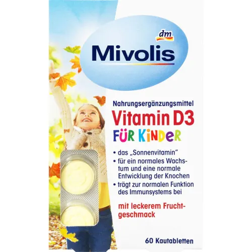 Витамин D3 для детей Mivolis Vitamin D3 For Children