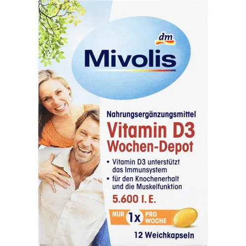 Витамин D3 Mivolis Vitamin D3 Week Depot