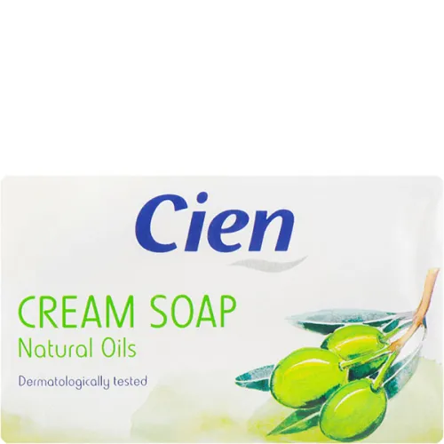 Мыло для рук «натуральные масла» Cien Cream Soap Natural Oils, 150 г.
