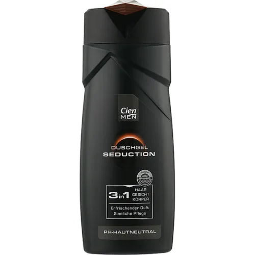 Засіб 3в1 для чоловіків «спокуса» Cien Men 3in1 Showergel & Shampoo Seduction, 300 мл.