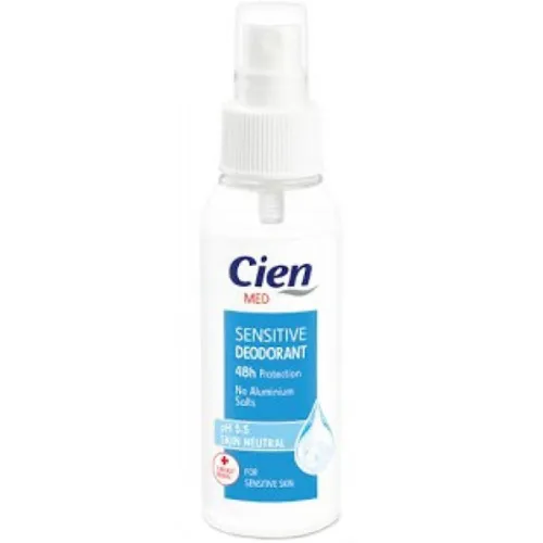Медичний део-спрей для тіла Cien Med Sensitive Deodorant pH 5.5, 100 мл.