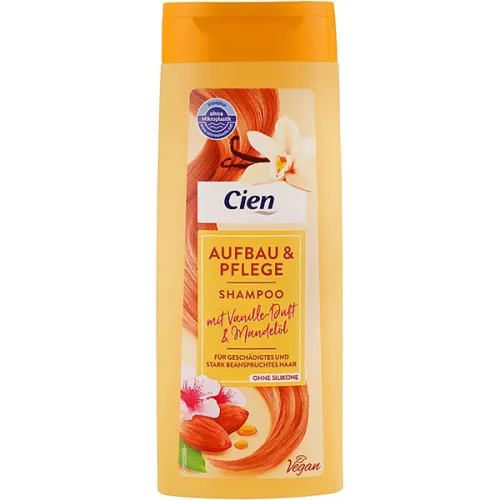 Шампунь для відновлення волосся «мигдаль» Cien Restore & Care Shampoo, 300 мл.