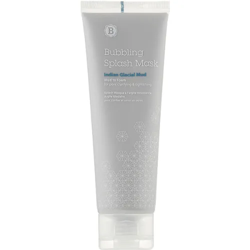 Пухирцева маска для обличчя Blithe Bubbling Splash Mask Indian Glacial Mud з індійською льодовиковою гряззю, 120 мл.