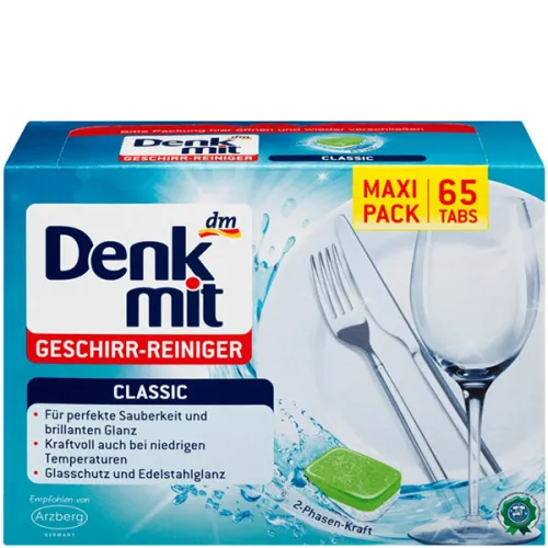 Таблетки для посудомойки Denkmit Dishwasher Tabs Classic