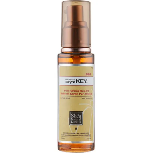 Відновлююча олія ши для волосся Saryna Key Damage Repair Pure African Shea Oil, 10 мл.
