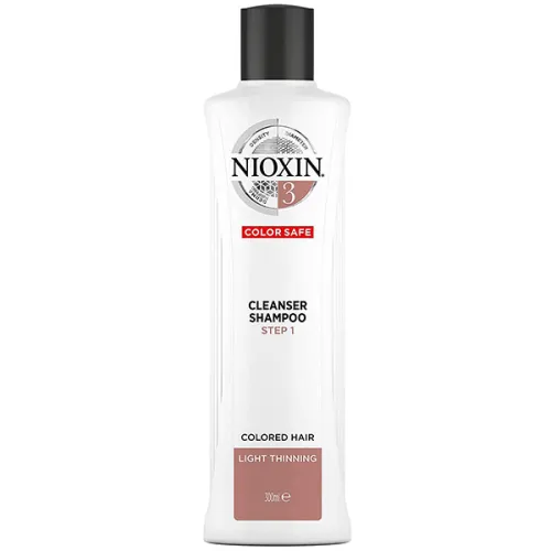Очищающий шампунь для волос «Система 3» NIOXIN Cleanser Shampoo System 3, 300 мл.