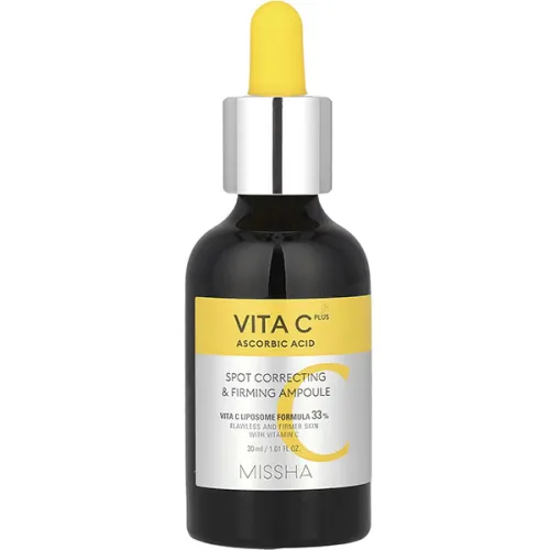 Ампульная сыворотка для лица Missha Vita C Plus Spot Correcting & Firming Ampoule с витамином C, 30 мл.