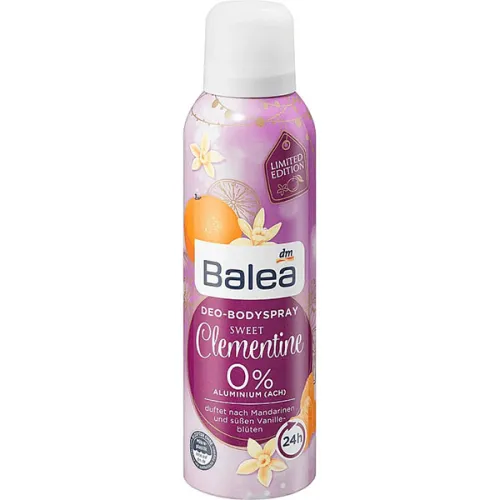 Део-спрей для жінок «клементин» Balea Deo Spray Antitranspirant Sweet Clementine, 200 мл.