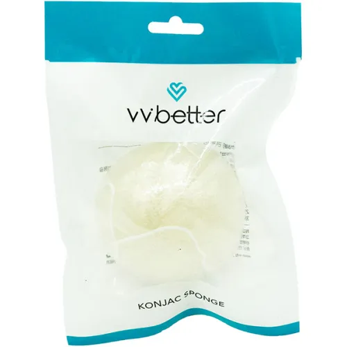 Спонж конняку для лица VVbetter Konjac Sponge