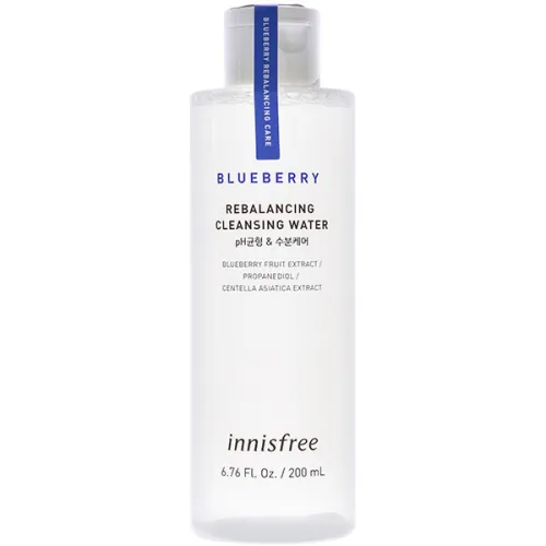 Очищающая вода Innisfree Blueberry Rebalancing Cleansing Water с экстрактом черники, 200 мл.