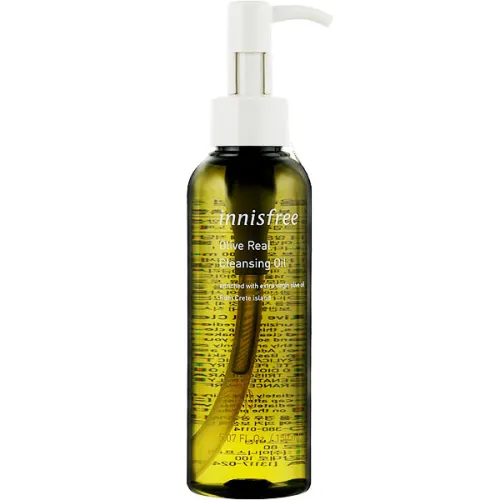 Гидрофильное масло для лица Innisfree Olive Real Cleansing Oil с экстрактом оливы, 150 мл.