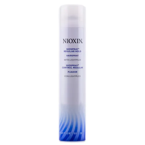 Спрей для волосся середньої фіксації NIOXIN Niospray Regular Hold Hairspray With Lightplex, 300 мл.