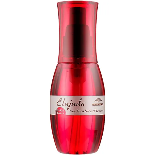 Солнцезащитная сыворотка для жестких волос Milbon Deesse’s Elujuda Sun Treatment Serum SPF25 PA+++, 120 мл.