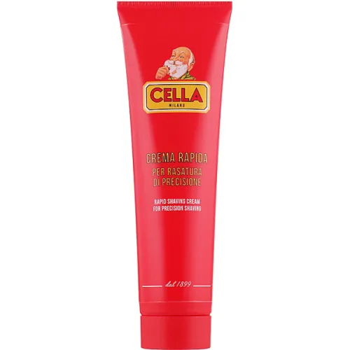 Крем для швидкого та точного гоління Cella Milano Rapid Shaving Cream з олією мигдалю, 150 мл.