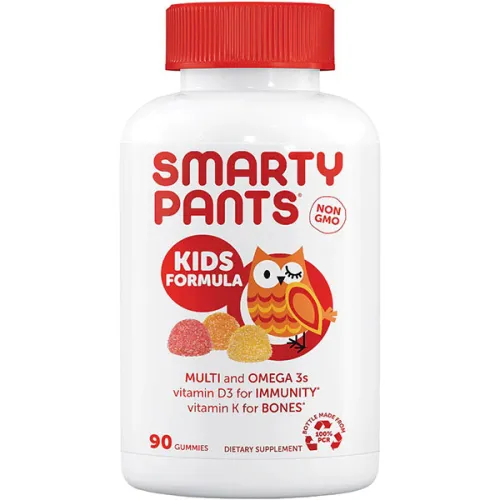 Мультивитаминный жевательный комплекс для детей от 4х лет SmartyPants Kids Formula Multi & Omega 3s Gummies