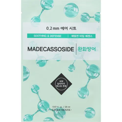 Ультратонка маска для обличчя Etude House Therapy Air Mask Madecassoside з екстрактом мадекасосиду, 20 мл.