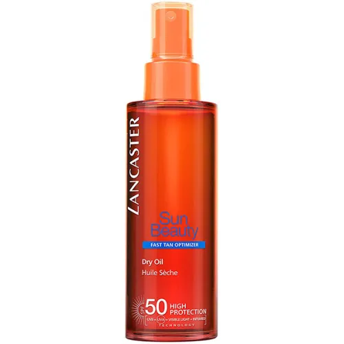 Сухое масло для усиления загара Lancaster Sun Beauty Dry Oil Fast Tan Optimizer SPF50, 150 мл.