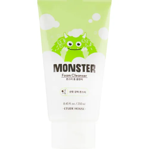 Пінка для вмивання Etude House Monster Foam Cleanser, 250 мл.