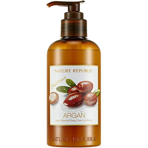 Увлажняющий кондиционер для волос Nature Republic Argan Essential Deep Care Conditioner с аргановым маслом, 300 мл.