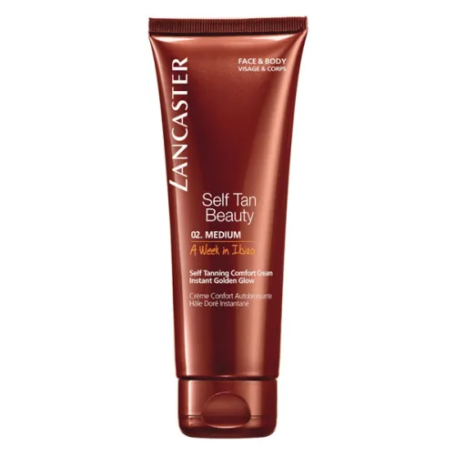 Крем для моментального золотистого загара Lancaster Self Tan Beauty Comfort Cream Instant Golden Glow, 125 мл.
