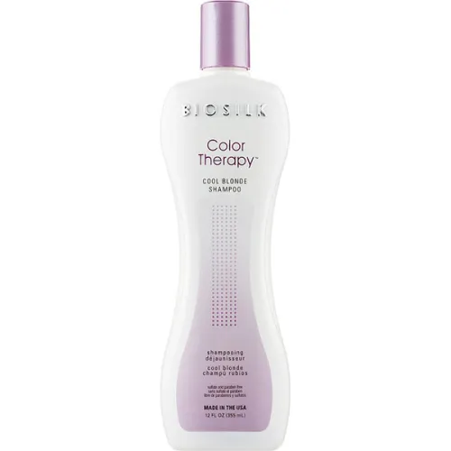 Шампунь для защиты цвета светлых и осветленных волос CHI BioSilk Color Therapy Cool Blonde Shampoo, 355 мл.
