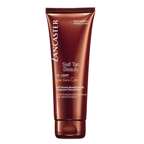 Желе-автобронзант для постепенного натурального загара Lancaster Self Tan Beauty Face&Body Beautyfying Jelly, 125 мл.