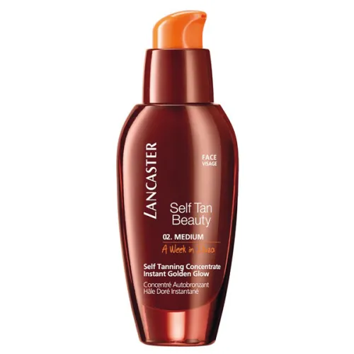 Автобронзант для лица Lancaster Self Tan Beauty Self Tanning Concentrate Instant Golden Glow, 30 мл.