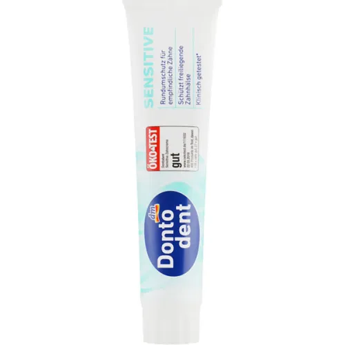 Зубная паста для чувствительных зубов Dontodent Sensitive Toothpaste, 125 мл.