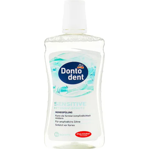 Ополіскувач для чутливих зубів Dontodent Sensitive Mouthwash, 500 мл.