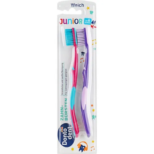 Зубная щетка для детей от 6 лет Dontodent Junior Toothbrush