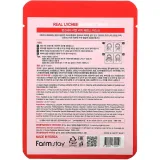 Тканевая маска для лица FarmStay Real Lychee Essence Mask, 23 мл. - вид 2