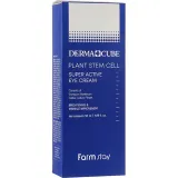 Антивозрастной крем для области вокруг глаз FarmStay Derma Cube Plant Stem Cell Super Active Eye Cream, 50 мл. - вид 2