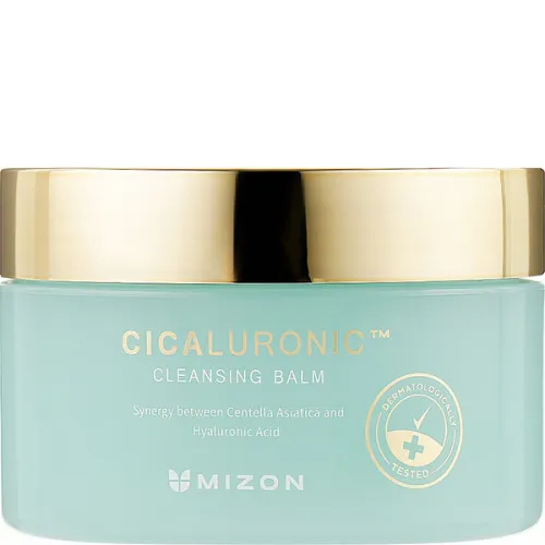 Очищувальний бальзам для обличчя Mizon Cicaluronic Cleansing Balm з екстрактом центели та гіалуроновою кислотою, 80 мл.