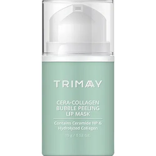 Киснева маска для губ Trimay Cera-Collagen Bubble Peeling Lip Mask, 15 г.
