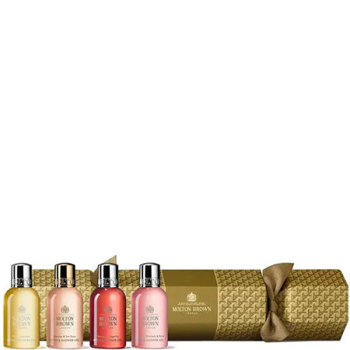 Подарочный набор гелей для душа Molton Brown Fruity & Floral Christmas Cracker, 4 шт. х 50 мл.