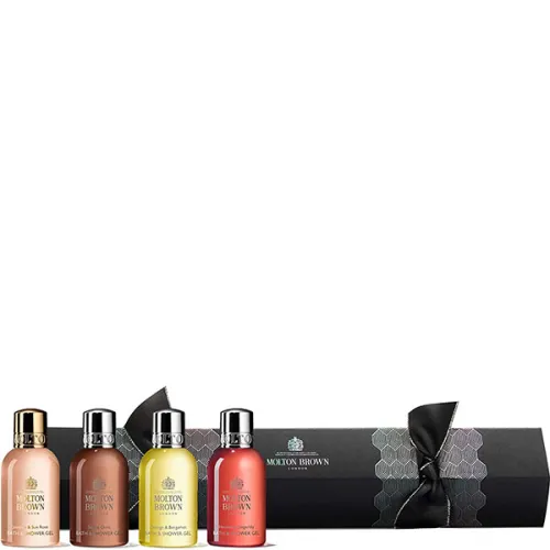 Подарочный набор гелей для душа Molton Brown Floral & Citrus Christmas Cracker, 4 шт. х 50 мл.