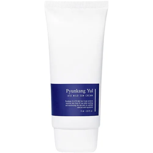 Гипоаллергенный солнцезащитный крем для лица Pyunkang Yul Ato Mild Sun Cream SPF45 PA+++, 75 мл.
