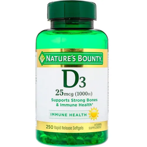 Витамин D3 Nature’s Bounty Vitamin D3 25 mcg